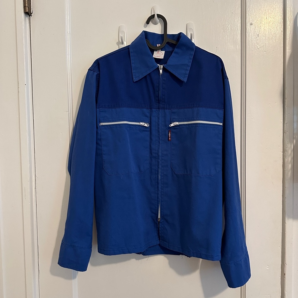vintage french chore coat